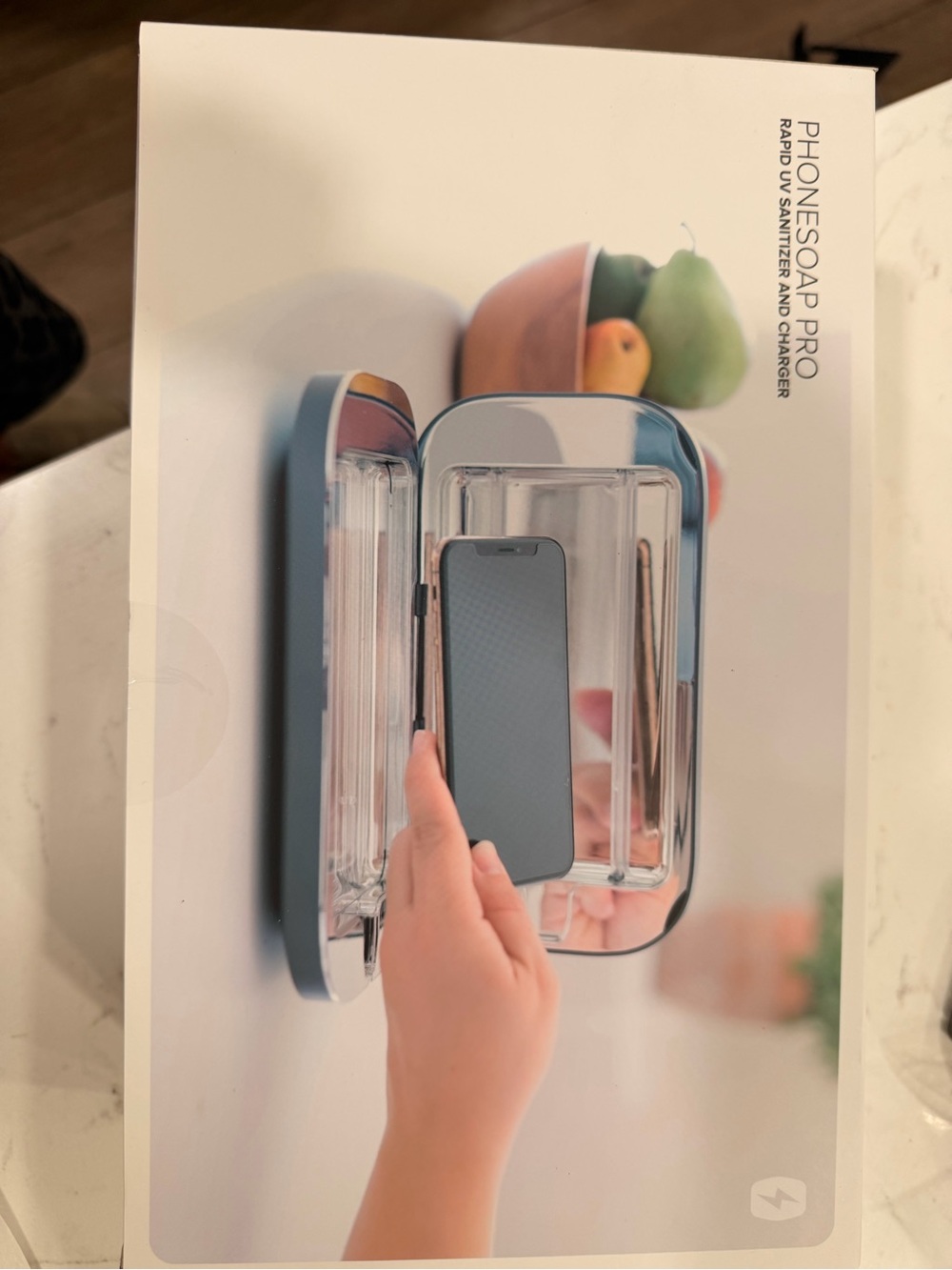 PhoneSoap Pro UV Phone Sanitizer in Blue